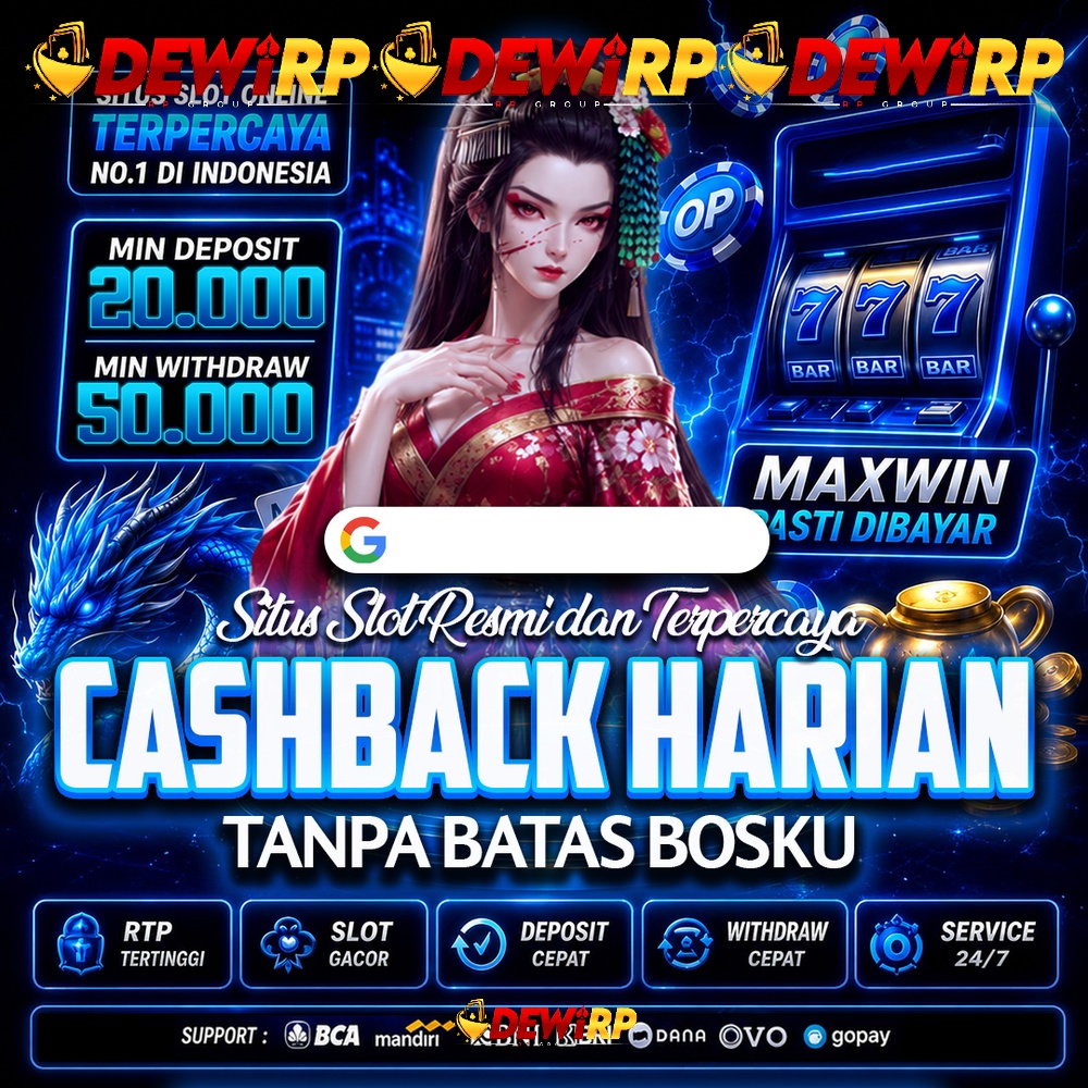 DEWIRP: Platform Slot Online dengan Tampilan Menu yang Ringkas dan Terstruktur